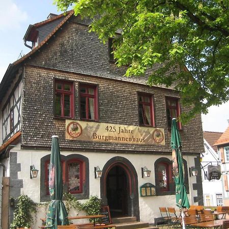 Burgmannenhaus Hotel Steinau an der Strasse Exterior photo